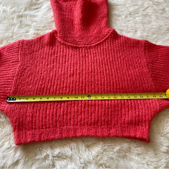 Anthropologie "Zamora" Oversized Cowl Neck Sweater size XS - Picture 10 of 11